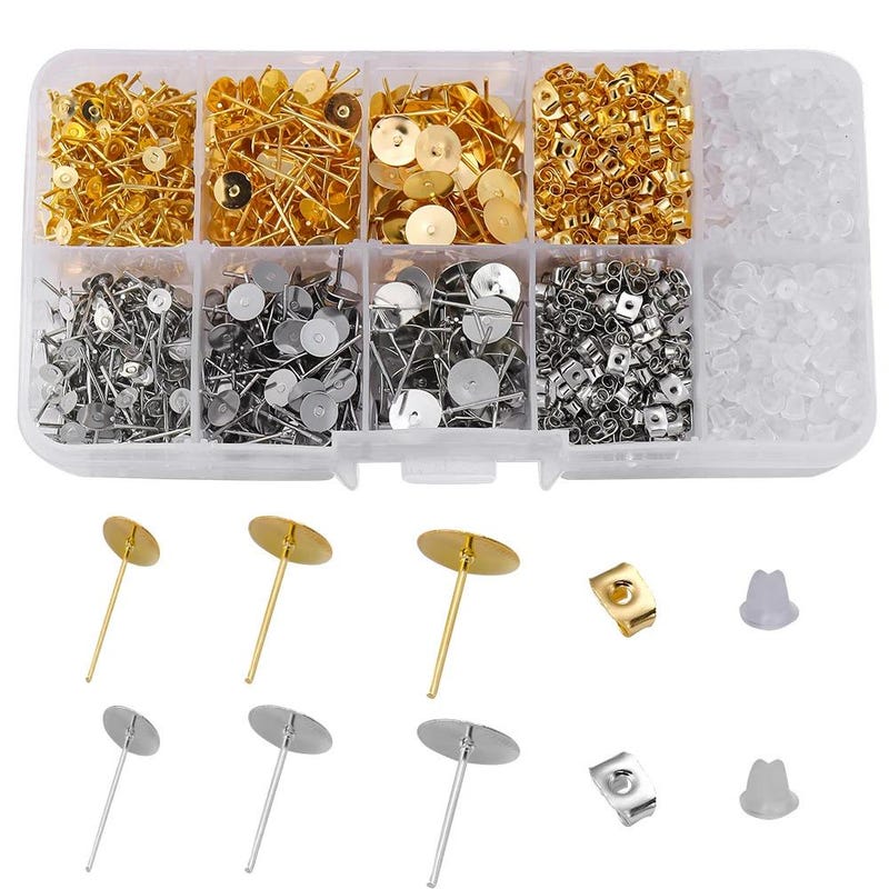 Earring Making Kit Stud - Etsy UK
