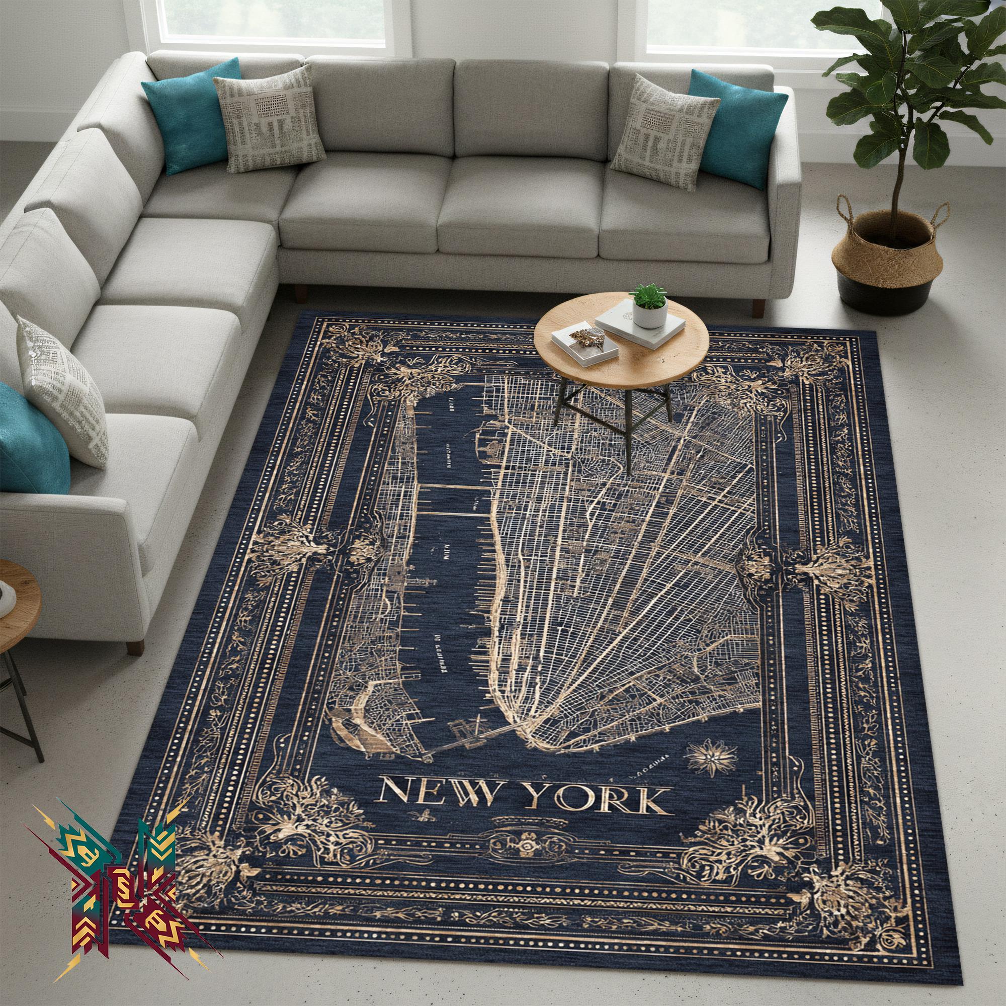 New York City Rug - Etsy