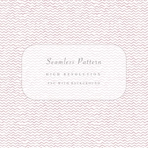 Puede incluir: Un diseño de patrón sin costuras con un patrón de zigzag repetitivo en color rosa apagado. La imagen incluye un rectángulo blanco redondeado con el texto "Seamless Pattern, High Resolution, PNG with Background."