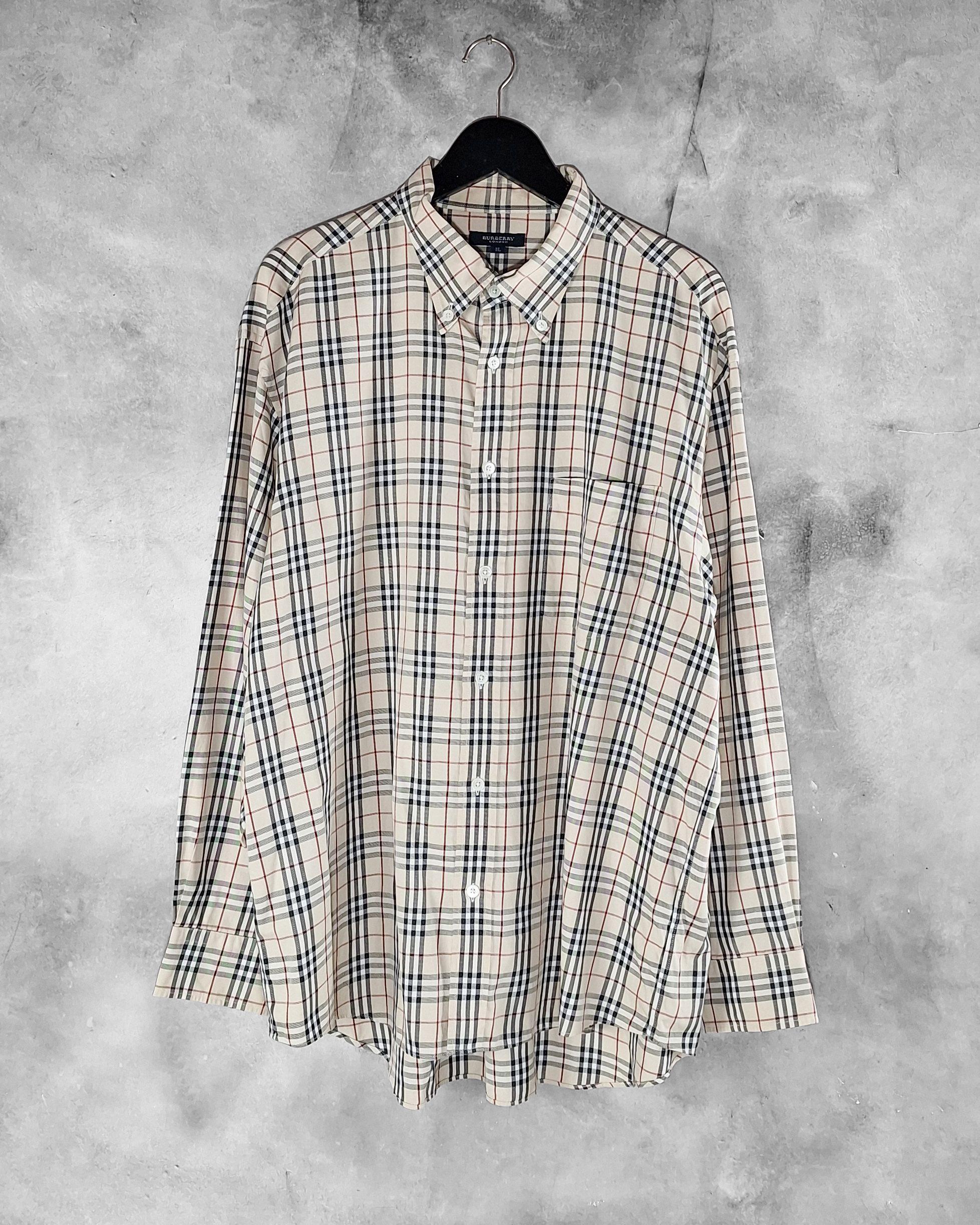 Vintage Burberry Shirt - Etsy