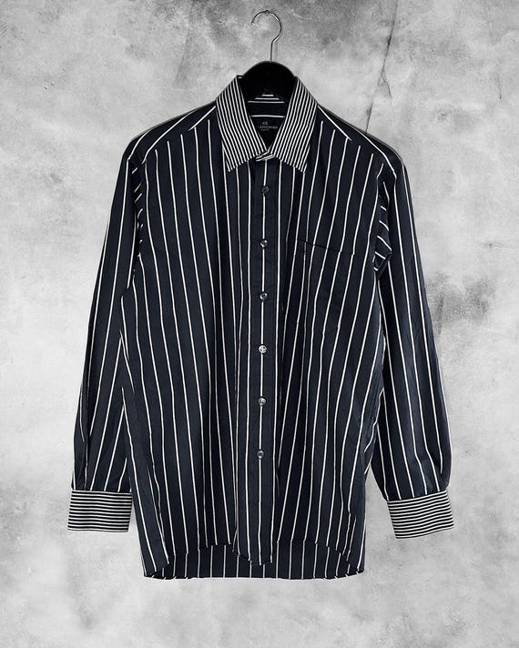 balenciaga striped shirt dress Outfit Balenciaga Cotton Shirt Balenciaga Striped Cotton Shirt Dress Women  Glamood Outlet