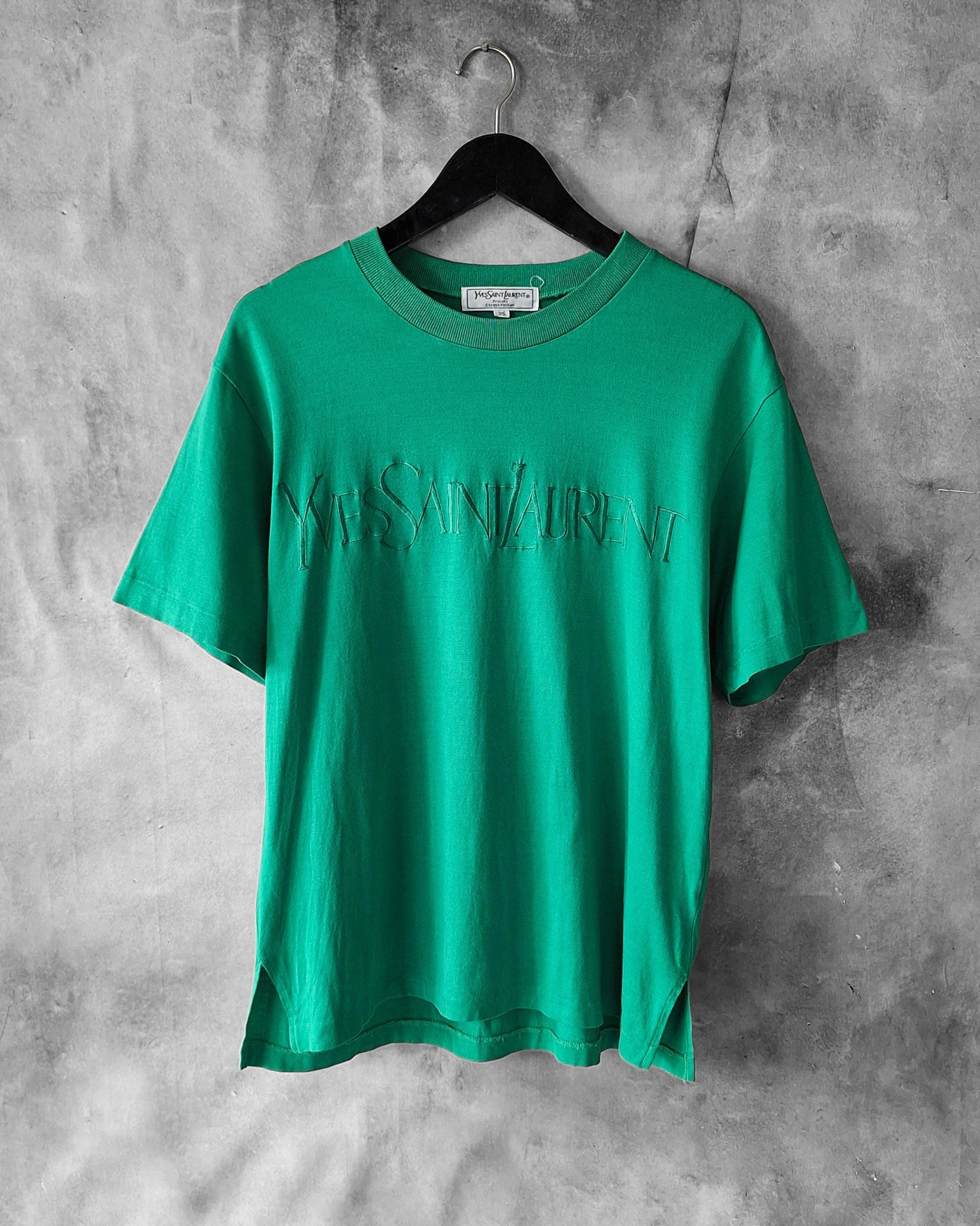 Vintage Saint Laurent Tshirt - Etsy