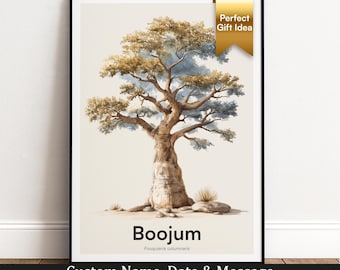 Boojum Tree Print | Botanical Wall Art | Personalised Gift | Nature Wall Decor