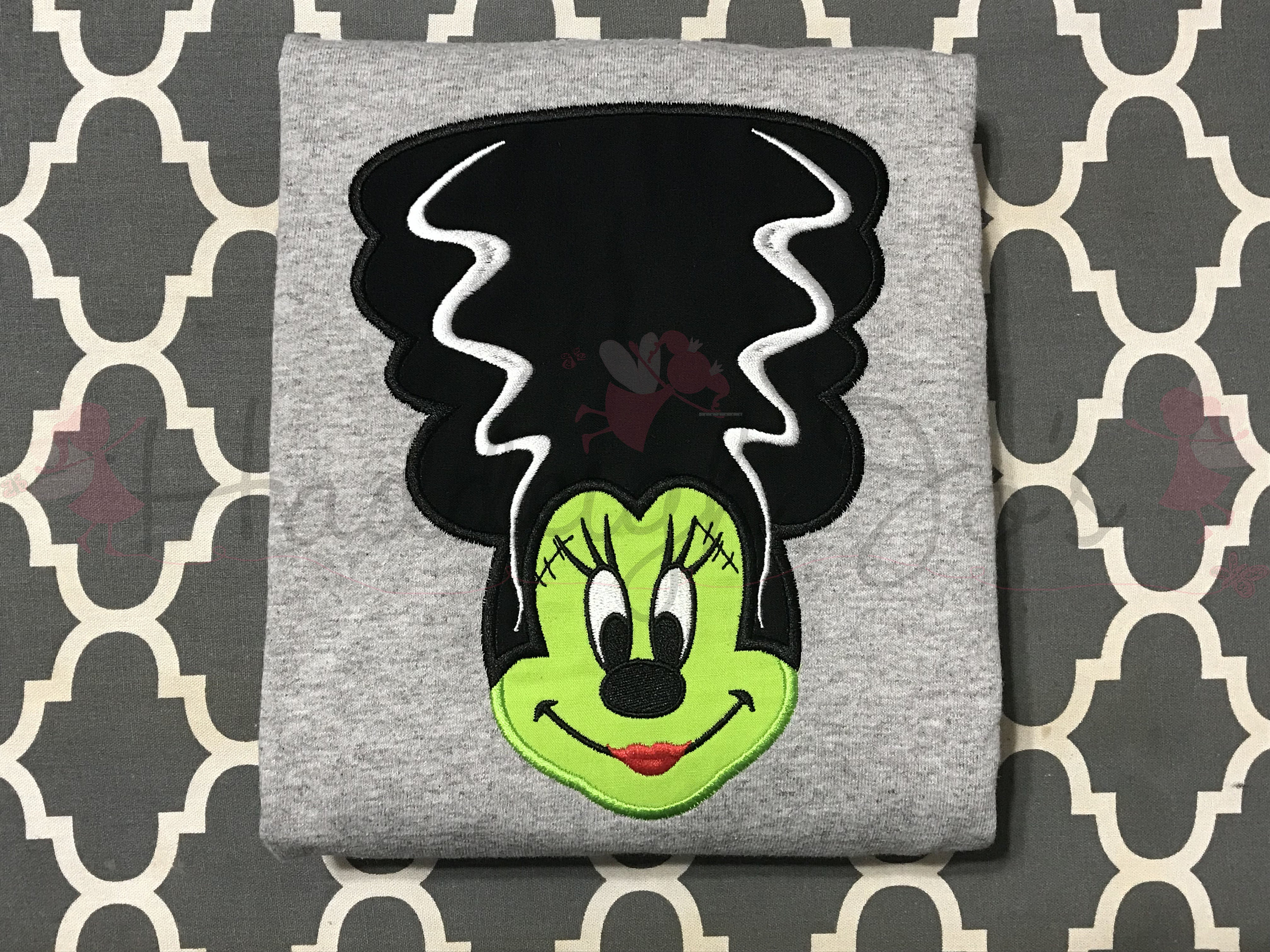 minnie mouse bride of frankenstein shirt