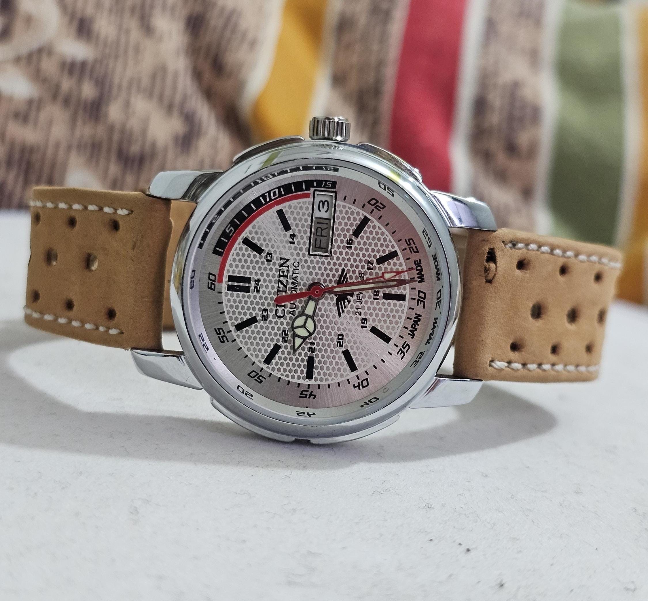 新品 80年代 ビンテージ 日本製 CITIZEN 牛 ウシ MILK シチズン