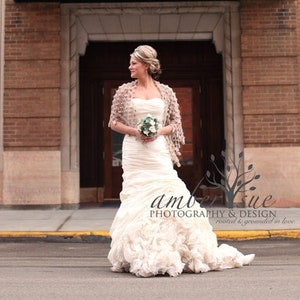 Winter Hochzeit Schal, Braut Stola, Braut Bolero, Braut Bolero, wärmende Braut Stola, Brautjungfer Schal, wärmender Schal