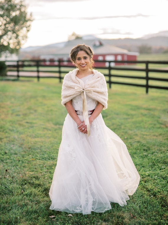 wedding dress shawl