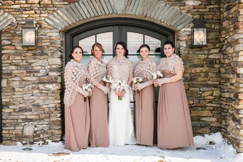 Wedding Cape Bridesmaid Shawl Bridesmaid wrap Bridesmaid Scarf Gift for her Bridal shawl Bridal Wrap Wedding Shawl Bridesmaid gift