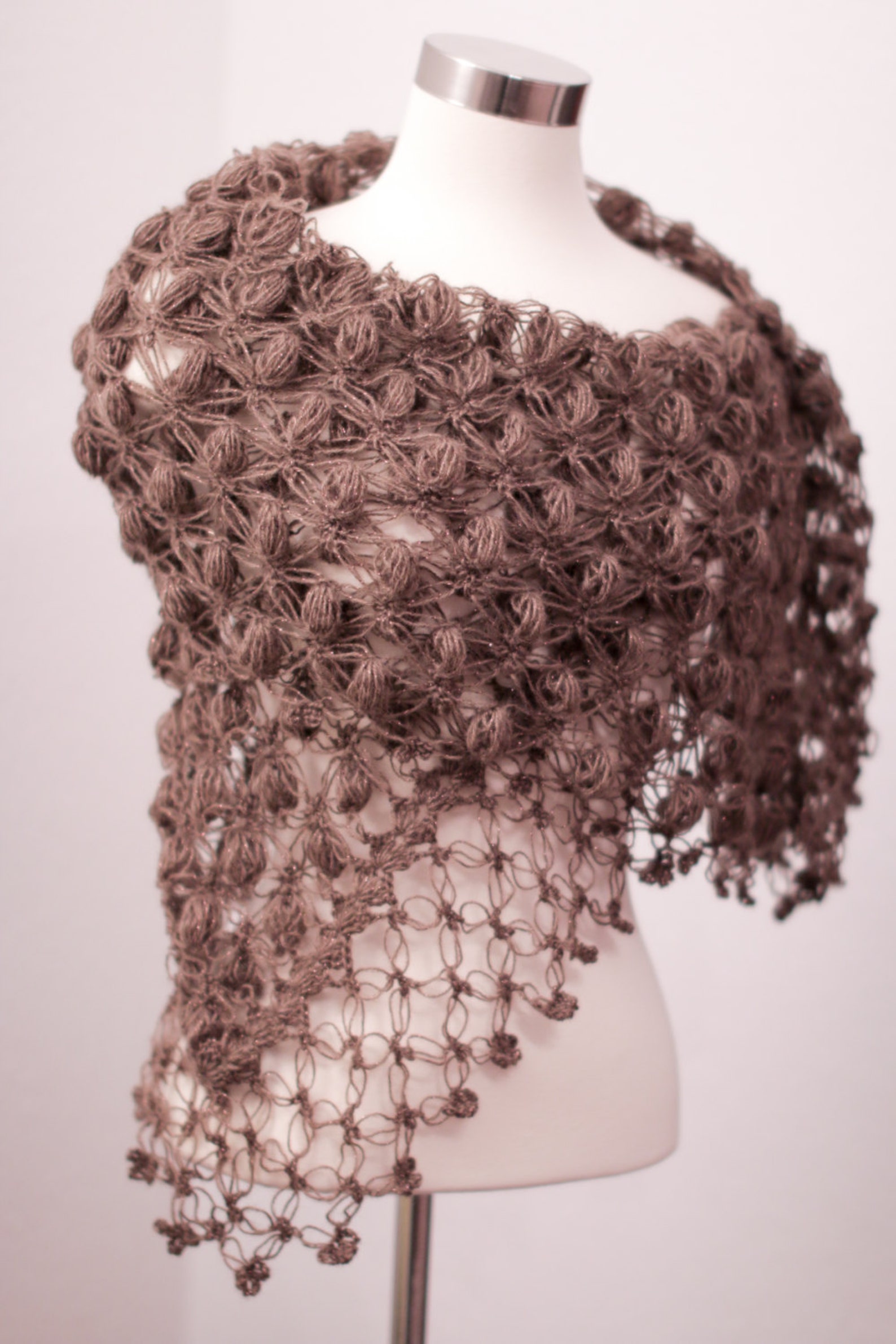 Bolero Donna In Cotone Janisramone - Cardigan Corto Maniche Corte - Top Elegante Per Serate - Foto 9