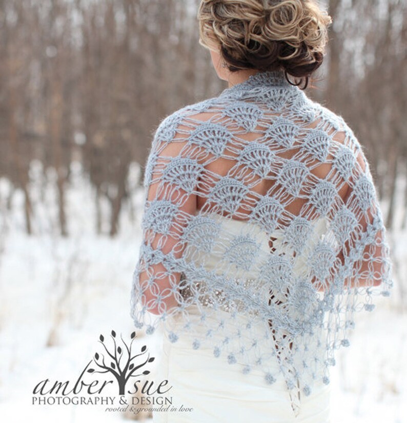 Wedding Shawl Winter Wedding Bridal Shawl Cream Shawl Bridal Cover Up Bridal Shrug Wedding Cape Bridal Bolero Crochet Shawl