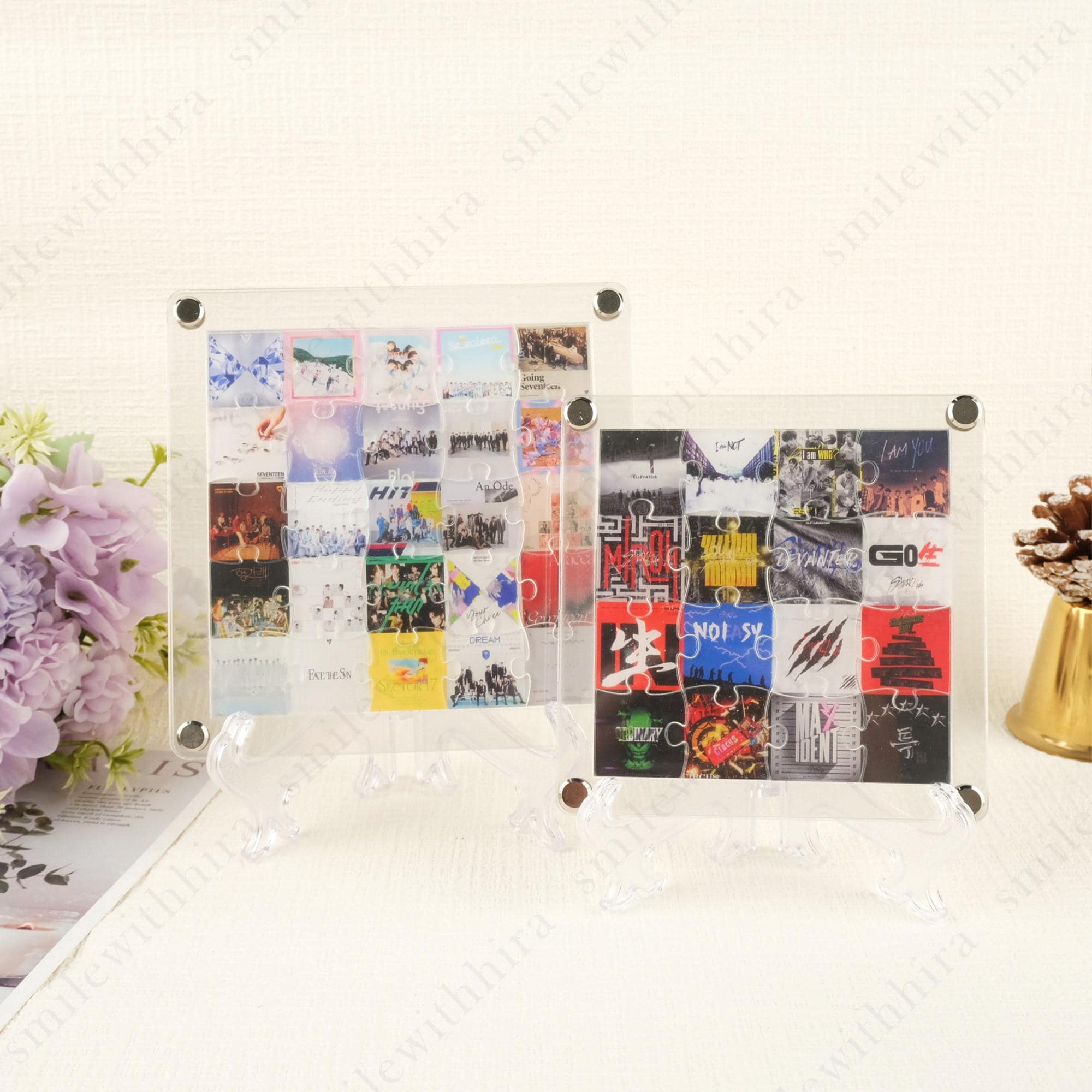 Bts Acrylic Puzzle - Etsy