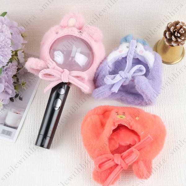 Bts Lightstick Cover,ARMY BOMB Decoration,BTS Fan Gift, Concert Accessory, BT21 Bomb Plush Cover