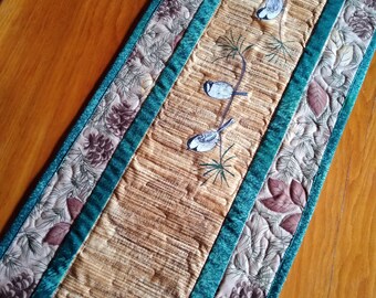 Hand painted table runner