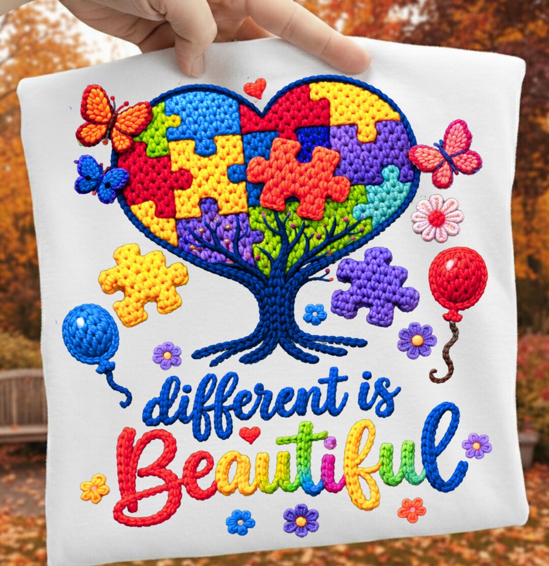 Autism Awareness Puzzle Heart PNG | Neurodiversity Acceptance ...