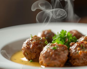Polpette della Nonna | Authentic Italian Meatballs Recipe | Traditional Italian Comfort Food • Digital Download PDF
