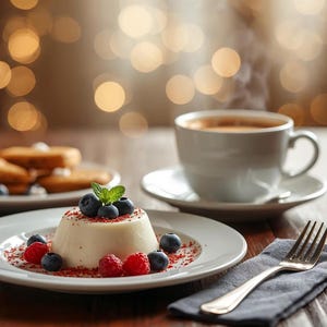 Authentiek Italiaans recept voor pannacotta | Romig vanilledessert | Eenvoudig dessert zonder bakken • Digitale pdf-download