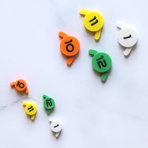 Tactical player magnets for customizable coach's board – 3D printed