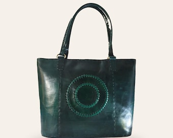 Tote Bag, Full-Grain Leather, Rambagh