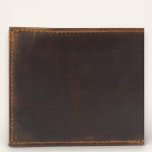 The Rajput Wallet, bi-fold leather wallet with card slots
