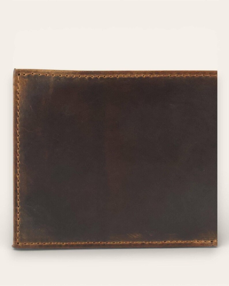 The Rajput Wallet, bi-fold leather wallet with card slots