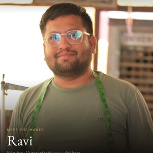 Meet the maker: Ravi, who handcrafted The Mehrangarh Briefcase in Rajasthan