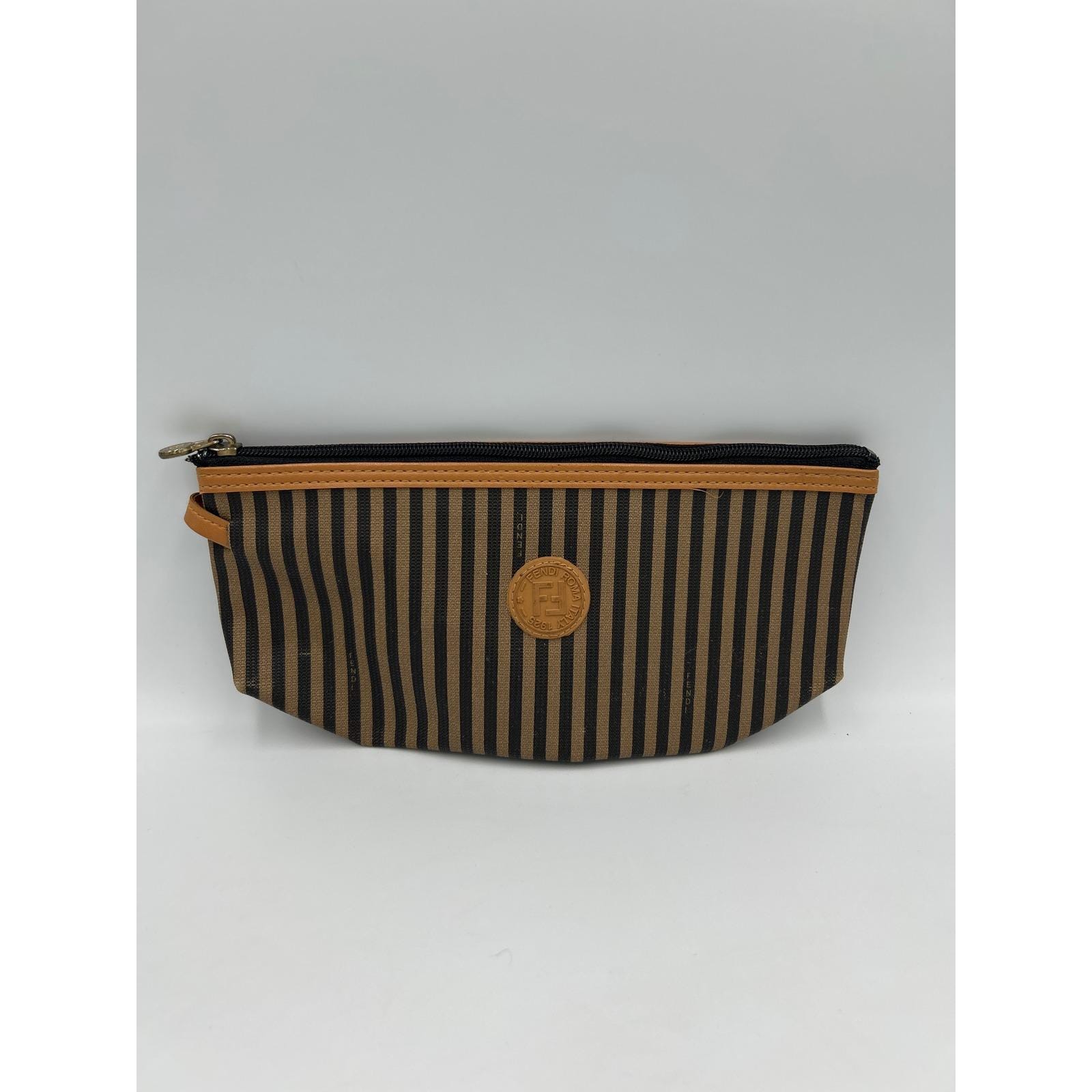 FENDI Vintage Pequin Stripped Eyeglass Case Fendi Cosmetic Bags for Women | The RealReal main image 4