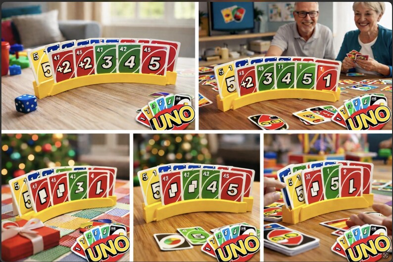 UNO Card Holder Stand – Perfect for Family Game Night | 3D Printed Card ...