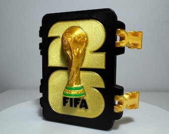 Caja organizadora para cromos del Mundial 2026 | Soporte para cromos de fútbol