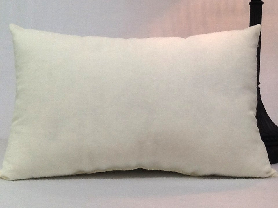 12 Inch X 18 Inch Pillow Faux Down Pillow Insert