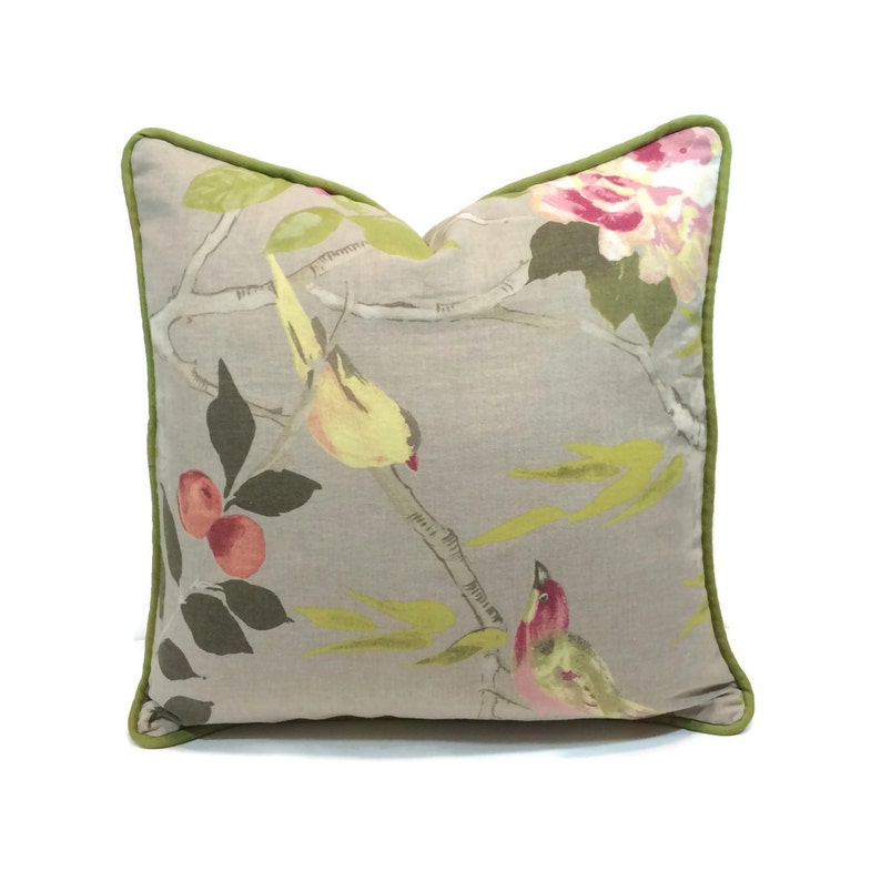 Custom Made Pillow Covers with trim or piping Sewing Service Etsy