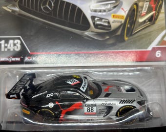 Hot Wheels Premium 1:43 Mercedes-amg GT3 Akkodis Puma | Metal