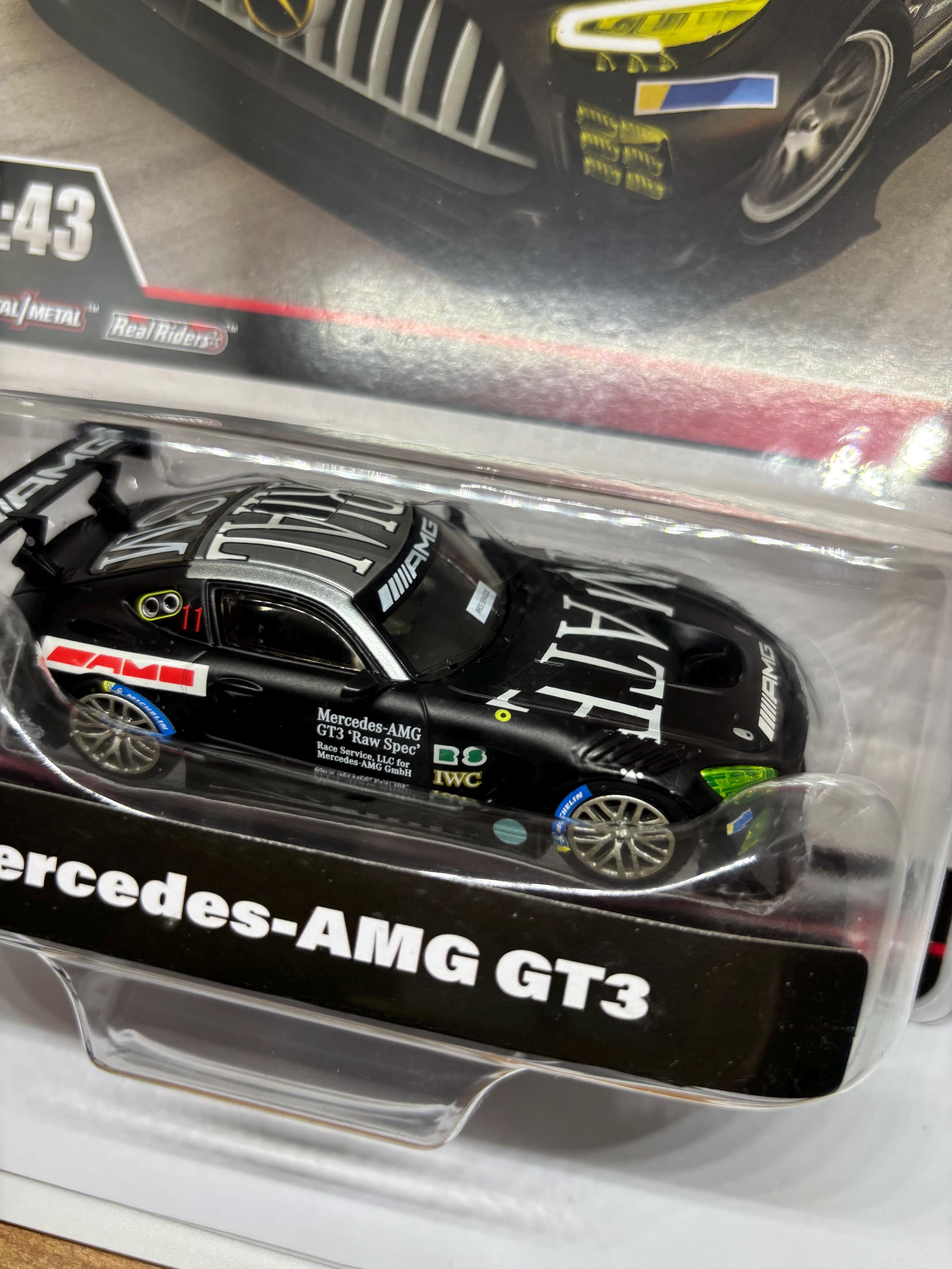 Hot Wheels Premium 1:43 Mercedes-amg GT3 Raw Spec | Metal/metal
