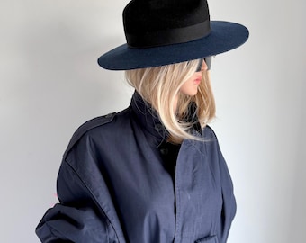 By Malene Birger Wool Fedora Hat | Two-Tone Wide Brim