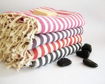 Turkish Towel,  Peshtemal, Bath, Beach, Spa, yoga, bath and beauty, orange , Christmas gift