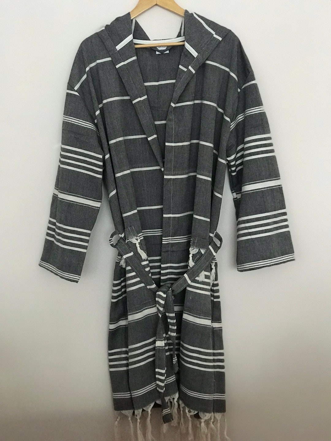 NATURAL Turkish Towel Robe, Wedding, Ecofriendly, SPA, Turkish Cotton ...