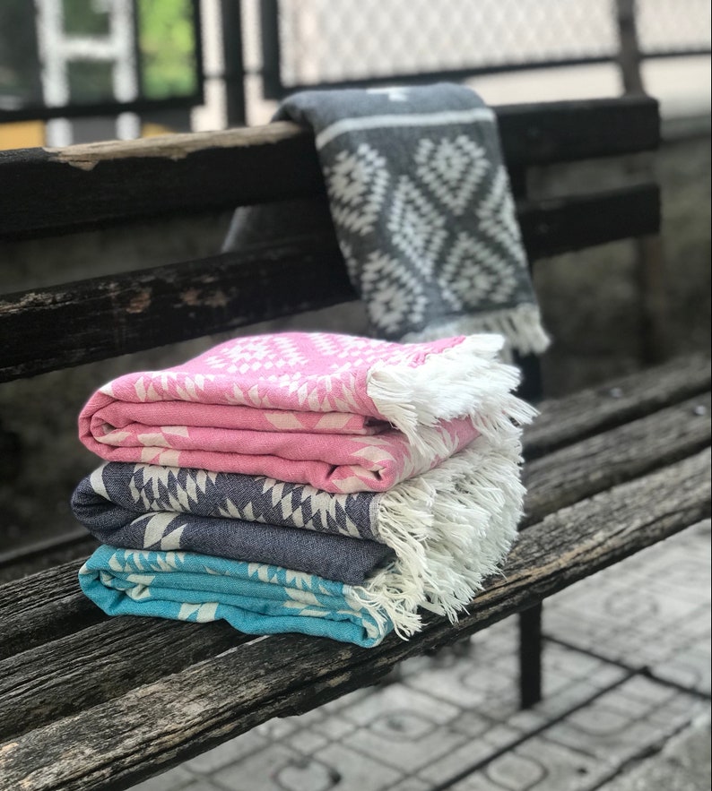 Turkish Towel Exotic Peshtemal Beach Towel Bath Towel - Etsy