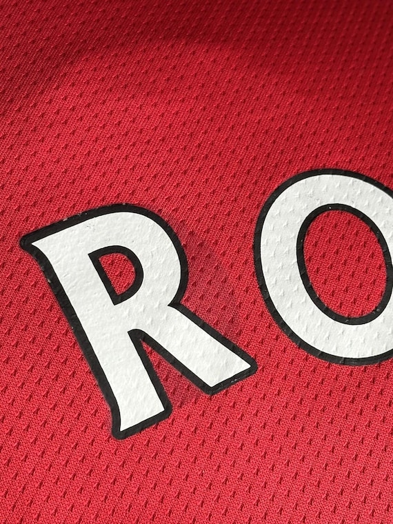 Vintage 2000's Manchester United Home Football Shirt #7 Ronaldo