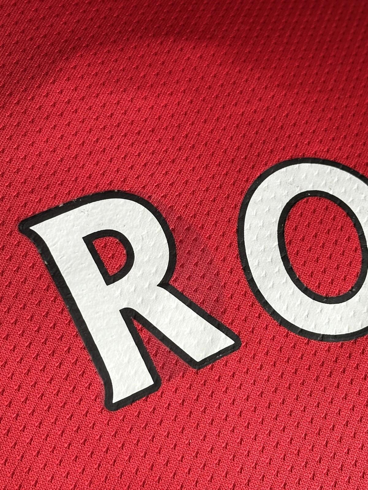 Vintage 2000's Manchester United Home Football Shirt #7 Ronaldo