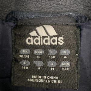 Vintage 2003/2004 Marseille Training Football Track Jacket Adidas Bench Jersey Size M image 7