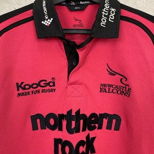 Vintage 2006 Newcastle Falcons Rugby Union Shirt Kooga Jersey Size S image 2