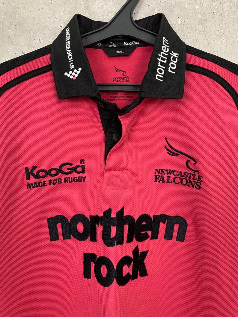 Vintage 2006 Newcastle Falcons Rugby Union Shirt Kooga Jersey Size S image 2