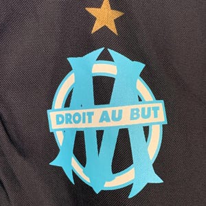 Vintage 2003/2004 Marseille Training Football Track Jacket Adidas Bench Jersey Size M image 4