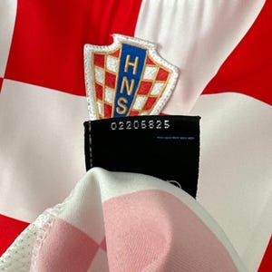 Vintage Croatia 2004 2005 Home Football Jersey Nike Shirt Size M image 9