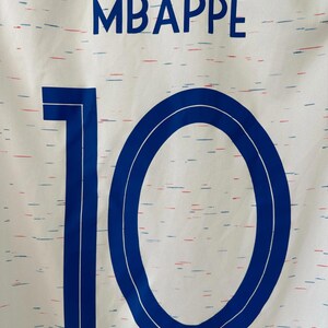 Frankrike VM Bortatröja #10 Mbappé Nike Landslagströja Storlek S bild 5