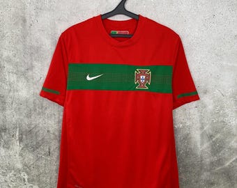 Vintage 2000s Portugal Home Football Shirt Nike National Team Jersey Size L