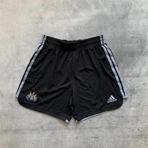 Vintage 2003/2004 Newcastle United Away Football Shorts Adidas Jersey Size S image 1