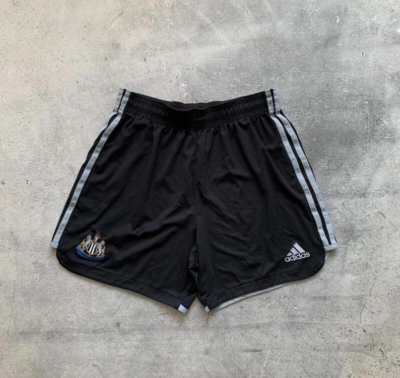 Vintage 2003/2004 Newcastle United Away Football Shorts Adidas Jersey Size S image 1