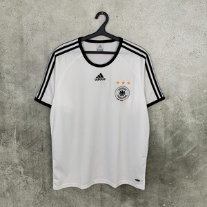 Vintage 2006 Deutschland Training Fußball Trikot Adidas National Team Jersey Größe L