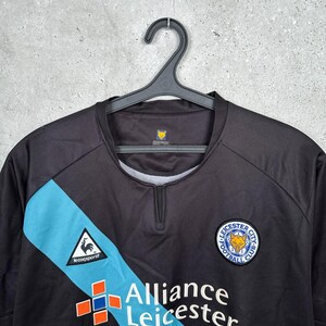 Camiseta vintage de visitante del Leicester City 2003-2004 Le Coq Sportif Talla XL imagen 2