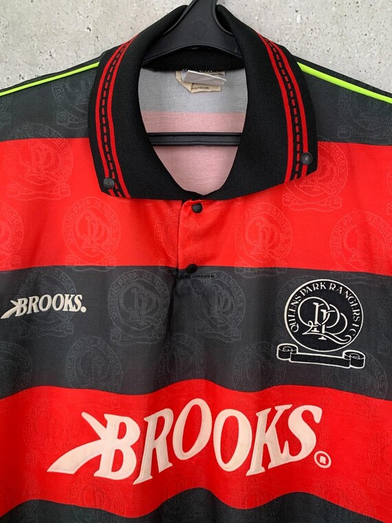 クイーンズパークレンジャーズ サッカーユニフォーム UK製 ヴィンテージ Vintage 1991/1992 Queens Park Rangers Away Football Shirt Brooks
